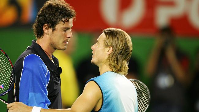 Marat Safin v Lleyton Hewitt. 2005 Australian Open. Mens final.