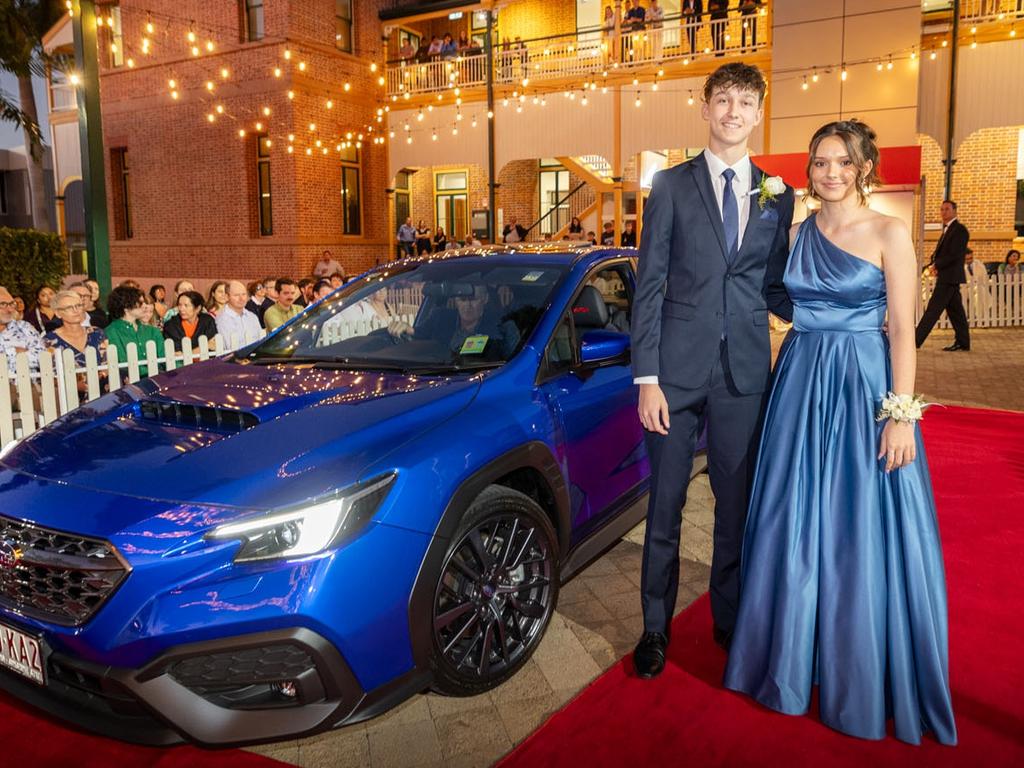 CLASS OF 2024: Townsville Grammar School formal. Students Joe Wilson & Lily Bleys.