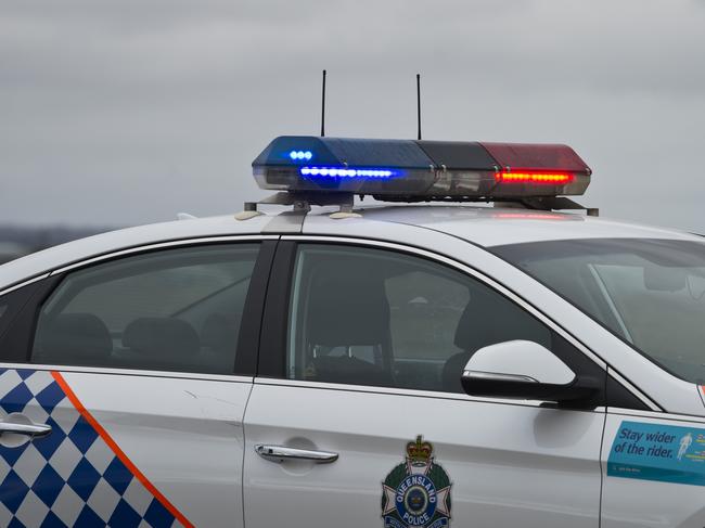 Lane blocked after road train collision