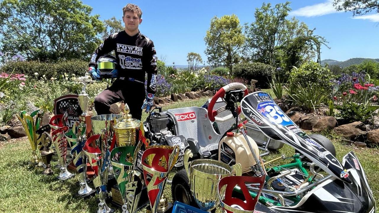 Toowoomba go-kart racer Thomas Williams