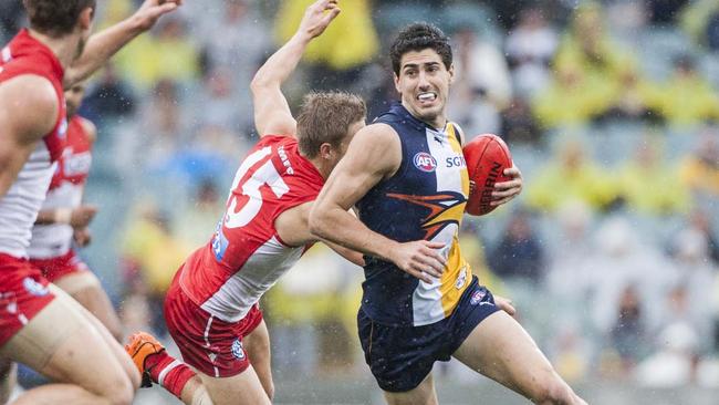 Former West Coast and Gold Coast player Matt Rosa will take over Adrian Dodoro’s role at Essendon. Picture: Tony McDonough / AAP