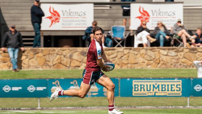 James Martens. Super Rugby Under-19s action between the ACT Brumbies and Queensland Reds. Picture credit: ACT Brumbies Media.