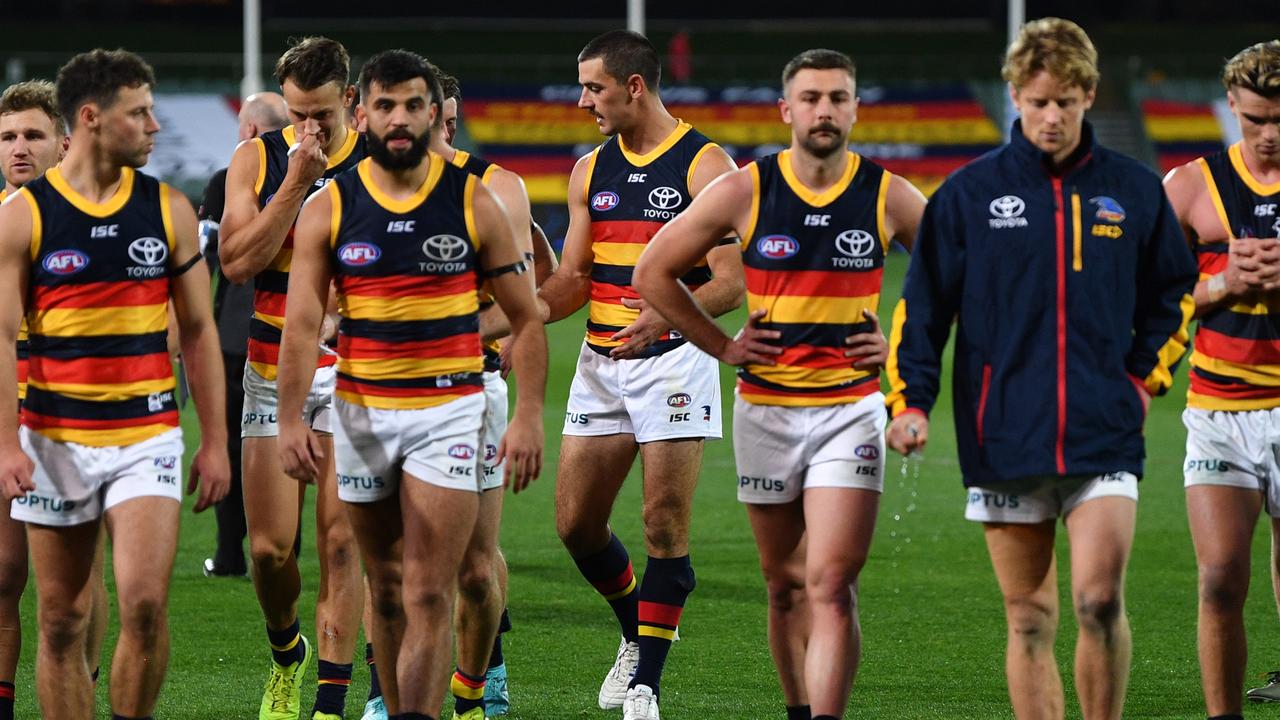 The Crows have plenty of work to do in 2020 (AAP Image/David Mariuz).