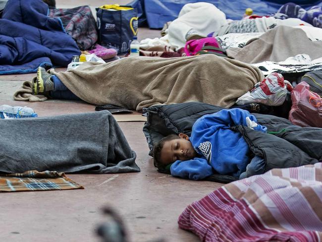 Almost 1500 migrant children from Central America have vanished after the US government placed them in foster care. Picture: AFP Photo/Guillermo Arias