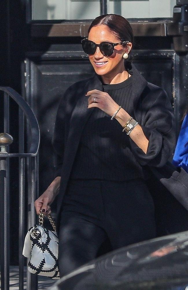 Meghan Markle styles Chanel with Valentino after kids get royal titles