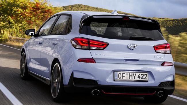 The i30 N performed well on both road and track. Pic: Supplied.