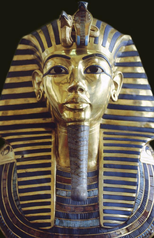 King Tut’s death mask has captivated people for generations. Picture: Lucy Mallatratt