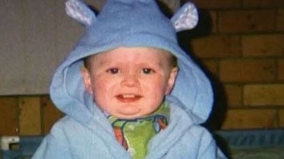 Toddler Jordan Thompson. died on March 19, 2005 at Singleton. (File picture)