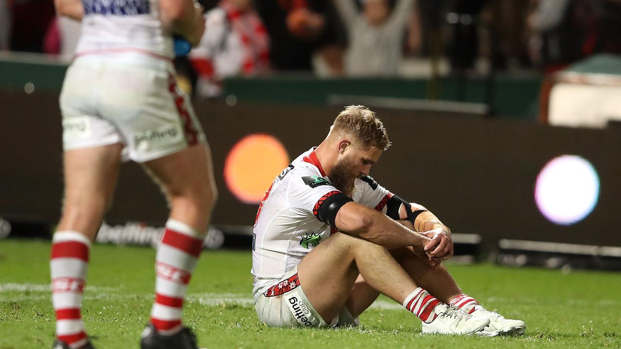 Jack de Belin could be stood down by the NRL next week. (Photo by Mark Kolbe/Getty Images)