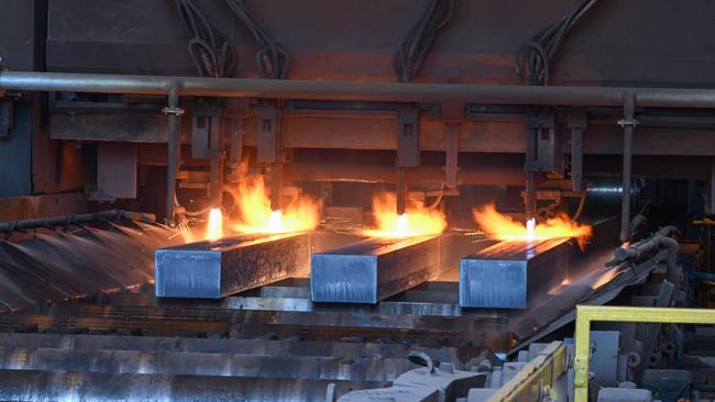 The Whyalla steel plant will be run on hydrogen fuel, making it the first green steel plant in the world. April 4, 2023. Picture: GFG ALLIANCE/Brenton Edwards