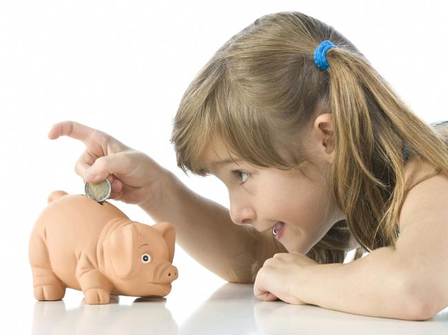 Families could use the $855 or $1080 tax refunds to kickstart a savings plan for children. Picture: Thinkstock