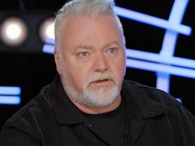 Kyle Sandilands looked close to tears on the latest ep of Australian Idol. Picture: Channel 7