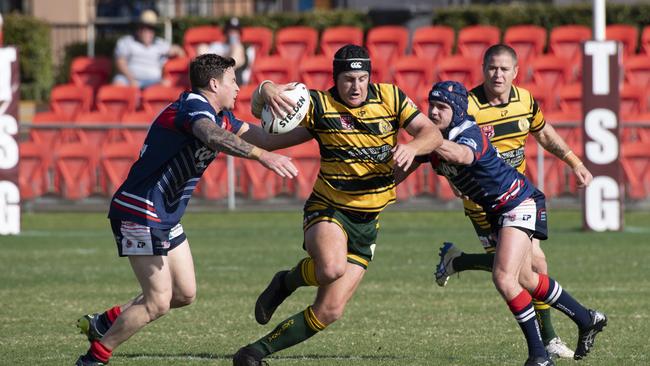 OLD FOES: Wattles are the current holders of the pre-season Barrett Shield, which will be contested tonight. Photo: Nev Madsen