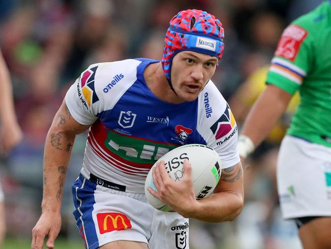 Kalyn Ponga orchestrated the Knights’ second-half comeback. (Photo by Kelly Defina/Getty Images)