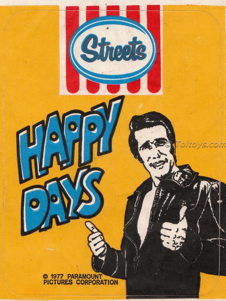 Happy Days ice block wrapper. Picture: toltoys.com