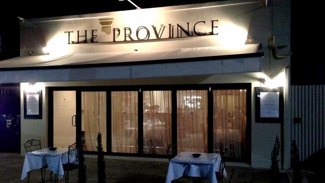 'The Province, a contemporary Italian bistro in Mildura.