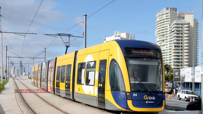 The light rail is a “lost opportunity”. Picture Mike Batterham