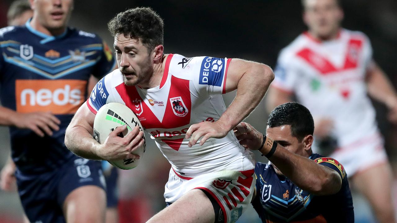 Adam Clune is the frontrunner to take Corey Norman’s spot in the halves in round one. Picture: Getty Images