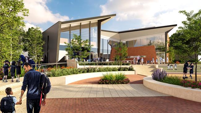 An artist’s impression of the major building project at St Andrew’s School.