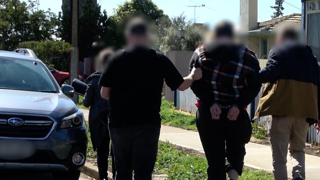 Naim Louis Anderson was arrested by AFP officers after trying to meet a 14-year-old girl for sex. Picture: AFP