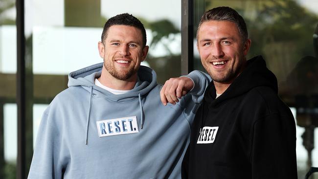 Luke Burgess, pictured with brother Sam, has sold his Chifley home. Picture: Tim Hunter.\\