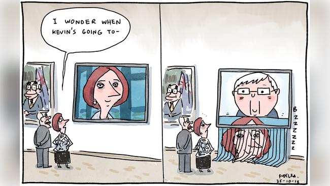 Jon Kudelka Letters Cartoon for 25-10-2018. Version: Letters Cartoon  (1280x720 - Aspect ratio preserved, Canvas added)COPYRIGHT: The Australian's artists each have different copyright agreements in place regarding re-use of their work in other publications.Please seek advice from the artists themselves or the Managing Editor of The Australian regarding re-use.