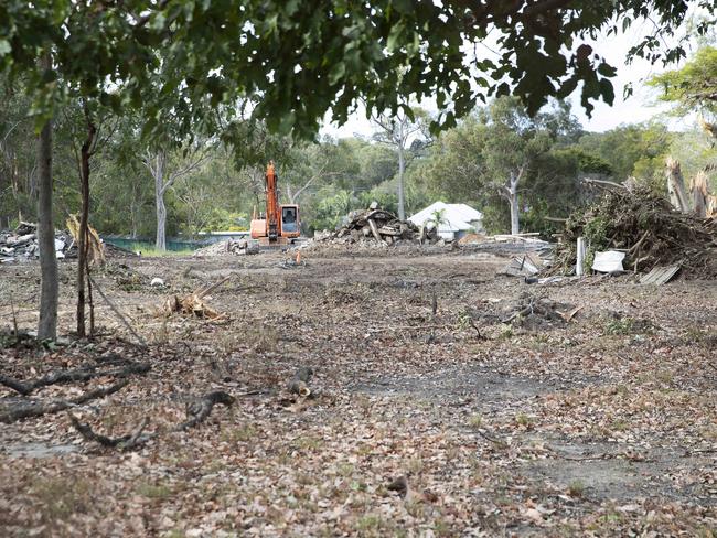 Land at 675 Tilley Rd, right next to Qld Koala Society at 1686 Old Cleveland Rd, has been cleared, destroying habitat of koalas and native fauna. 675 Tilley Rd, Chandler, Brisbane, 22nd of October 2020. (News Corp/Attila Csaszar)