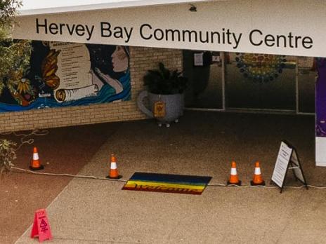 Hervey Bay Neighbourhood Centre aerial