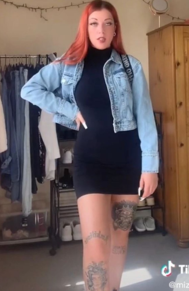 Woman hits back at colleague who called her outfit inappropriate. Picture: TikTok@Mizmedia_