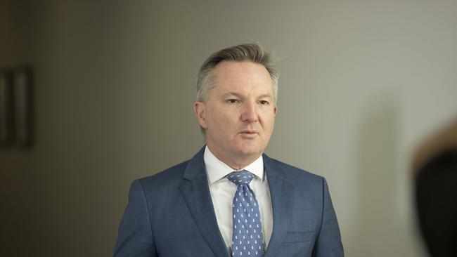 Climate Change Minister Chris Bowen ducked questions about Australia pay poor nations for damage allegedly caused by their emissions. Picture: Gary Ramage