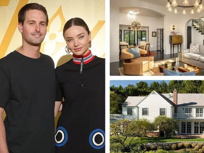 Snapchat CEO, Miranda Kerr hope to make 3 homes disappear