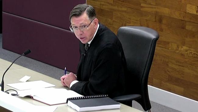 Justice Stephen Hall. Picture: Supplied