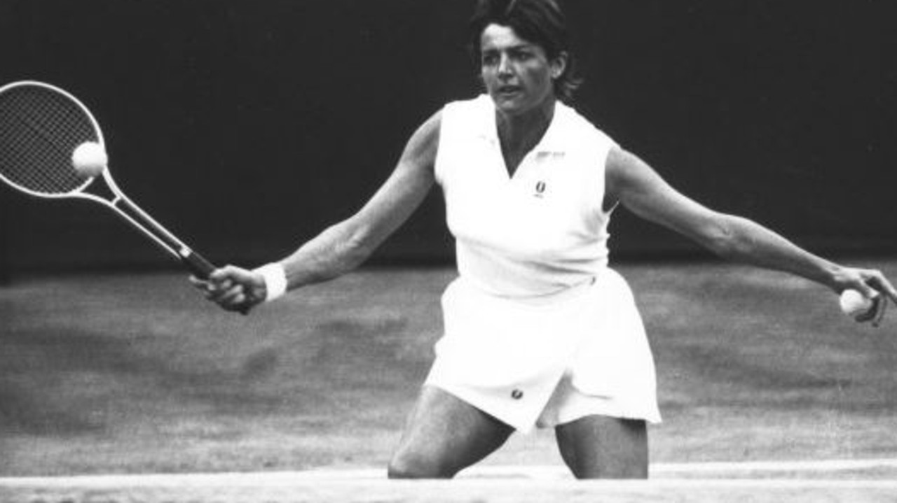 Wimbledon 2018; Margaret Court same-sex marriage; Margaret Court grand slam record Serena Williams Wimbledon final Herald photo
