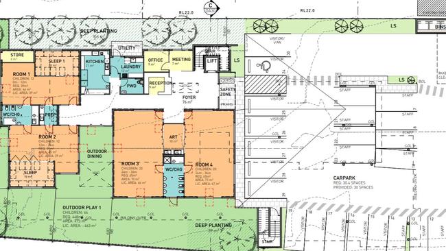 Plans for childcare centre in Wynnum