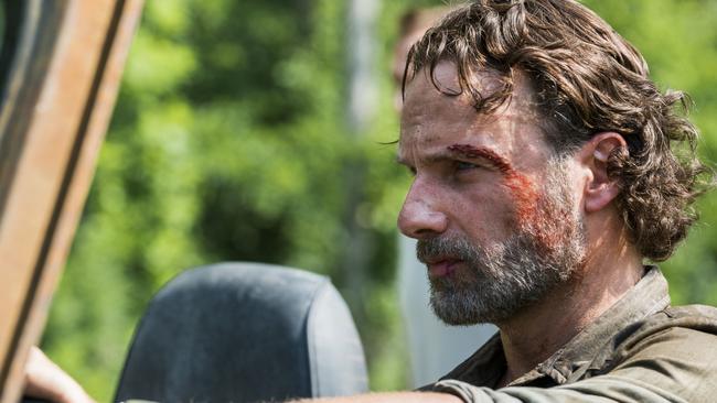 Rick goes all road warrior in The Walking Dead.