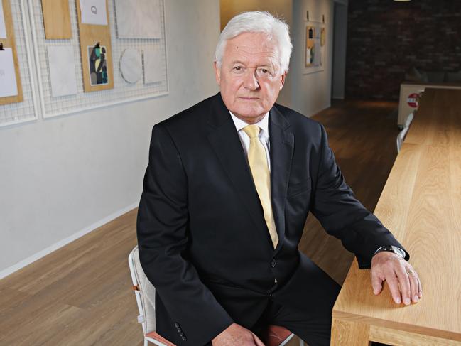 New chairman of Westpac Bank John McFarlane at Westpac office in the city on the 23rd of January 2020. John McFarlane has been named as the new chairman of Westpac Bank. Photographer: Adam Yip