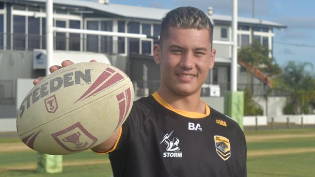 Sunshine Coast Falcons Mal Meninga Cup player for 2023, Mason Kira. Picture: Eddie Franklin