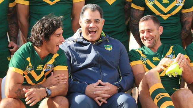 Mal Meninga has slammed critics of Cameron Smith. Picture: Mark Evans