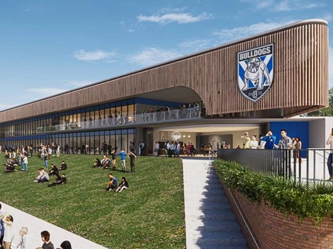 Artist impressions of the proposed Bankstown Centre for Excellence at Belmore Sports Ground.