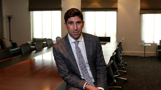 IOOF Chief Executive Renato Mota in Melbourne. Stuart McEvoy/The Australian.