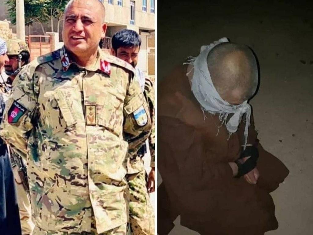 The police chief was executed by the Taliban.