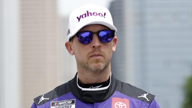 Denny Hamlin has called SVG the “greatest f******g athlete in the history of NASCAR”. Picture: Sean Gardner/Getty Images