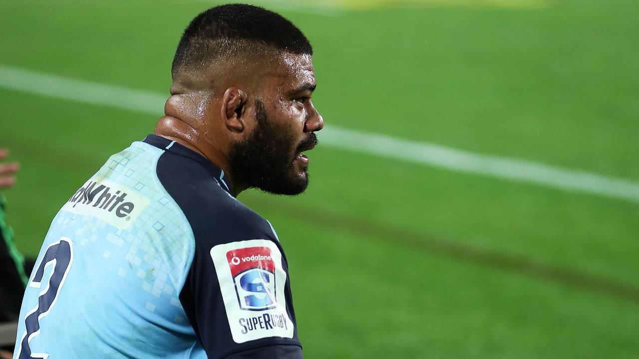 Tolu Latu of the Waratahs has been banned for six weeks.