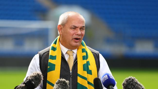 Mayor Tom Tate (Photo by Chris Hyde/Getty Images for Football Australia)