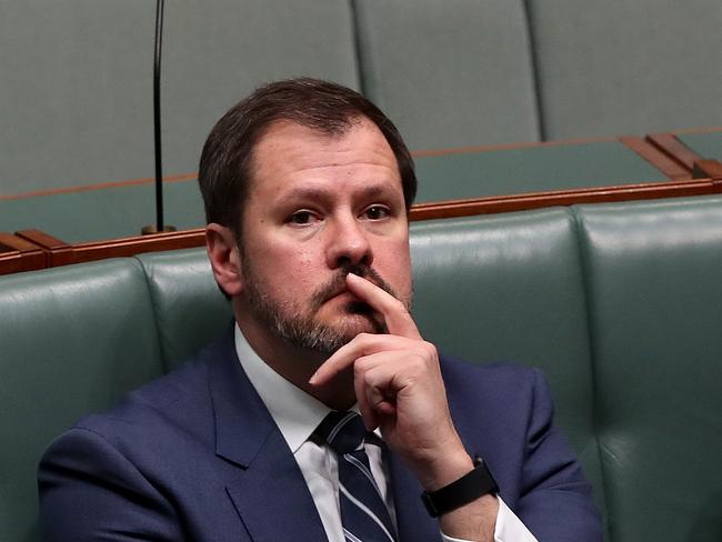 Labor MP Ed Husic in the House of Representatives Chamber at Parliament House in Canberra. Picture Kym Smith