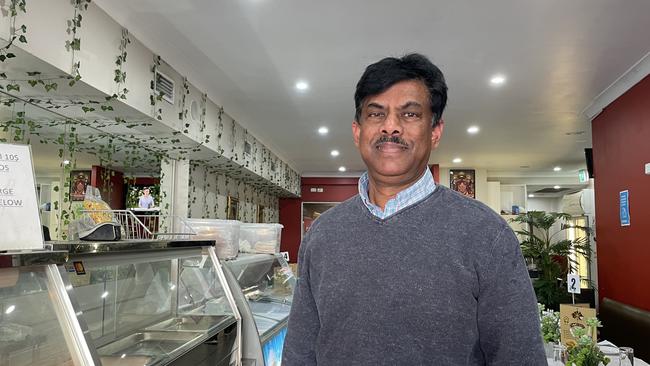 Ambi’s Indian Restaurant owner Vimalasri Gunaratnam has felt the pinch of parking shortages at Pendle Hill.