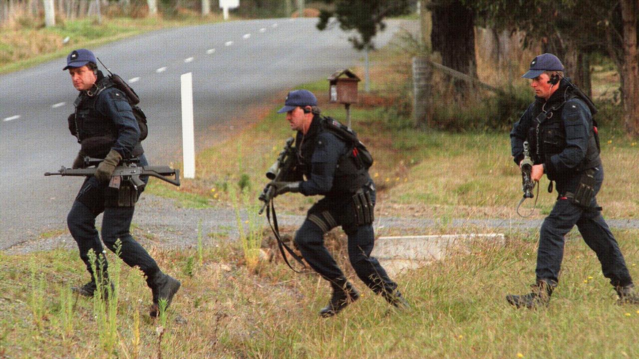 Special Operations police at Port Arthur.