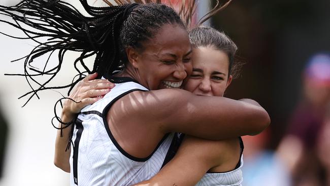 Sabrina Frederick has spoken out about the current situation with AFLW. Picture: Michael Klein