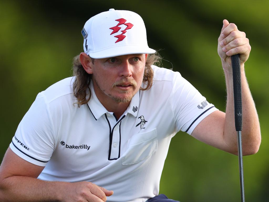 Cameron Smith is one under after the first round at the Masters. Picture: Andrew Redington/Getty Images