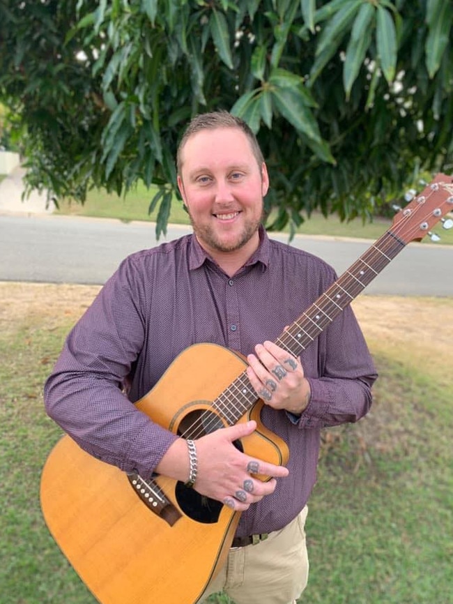 Gladstone Regional Council Councillor Kahn Goodluck will likely be seen playing a few gigs when he steps down from his role. Picture: Supplied